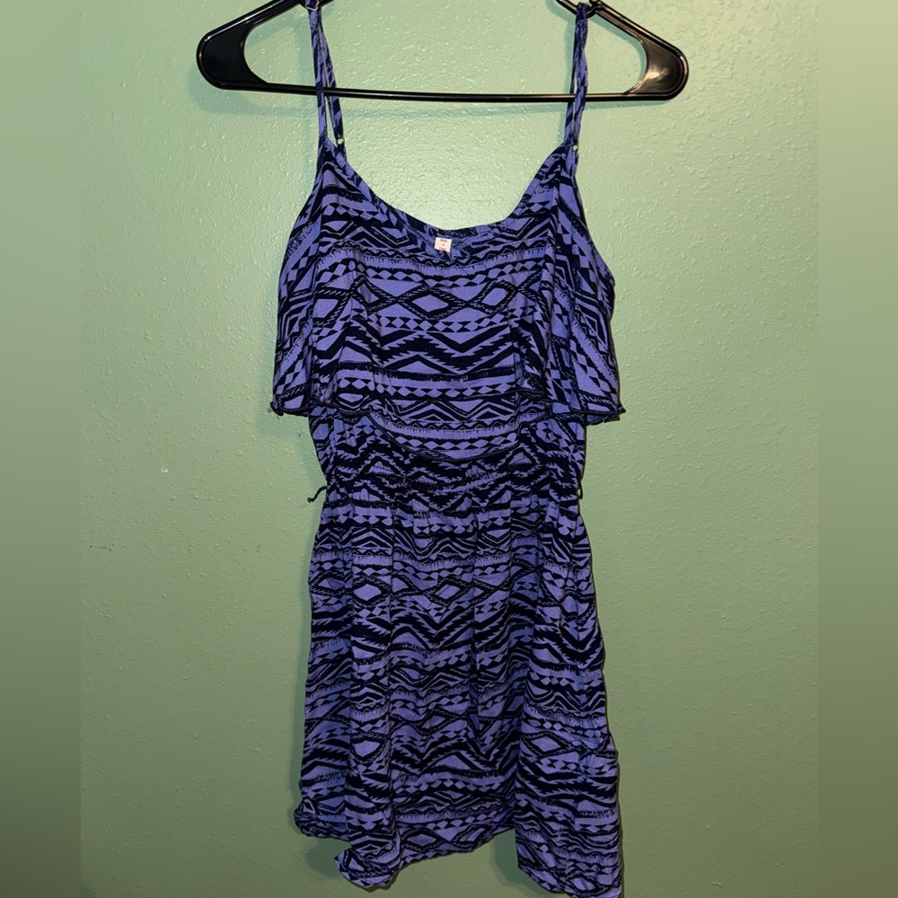 Patterned Skater Dress